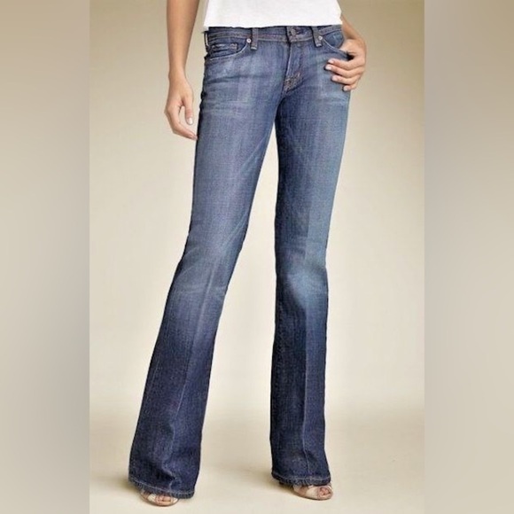 Citizens of Humanity Ingrid Stretch #002 Low Waist Flair Size 28 - Picture 1 of 13